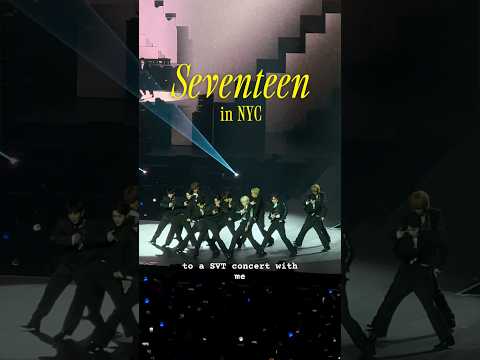 I went to the Seventeen concert in NYC! ​⁠@Spotify