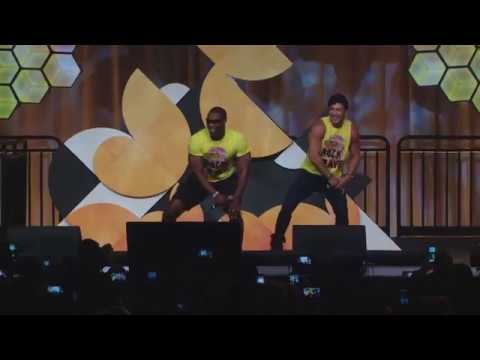 Oney Tapia Dances at the 2017 Zumba Instructor Convention