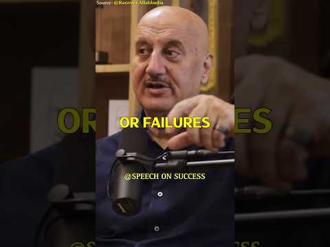 Failure is an event never a person | Anupam Kher 🏋️