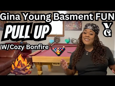 Gina Young Exciting Basement live Pull Up !!!!!