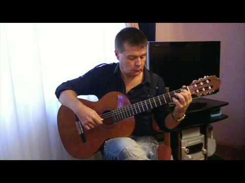 Milonga (by Jorge Cardoso). Classical guitar V. Sharii