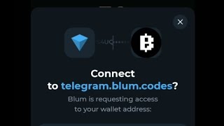 Blum bot Telegram Airdrop | How to connect Blum bot with Ton Wallet  | connect ton Wallet in Blum