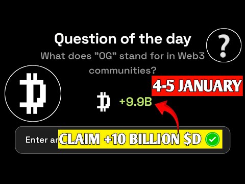 What does "OG" stand for in Web3 communities? | Dropee Question Of The Day 4 January