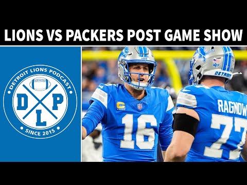 Green Bay Packers Post Game | Detroit Lions Podcast Reacts