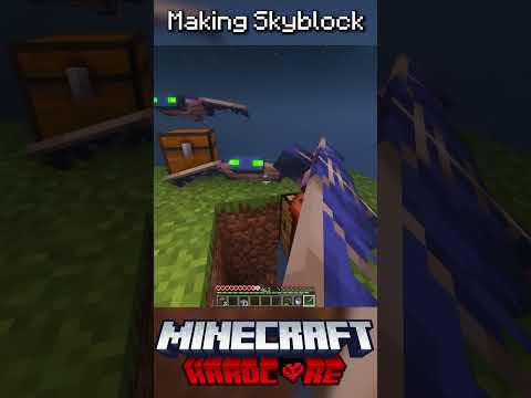 I Made Skyblock in Minecraft Hardcore #24