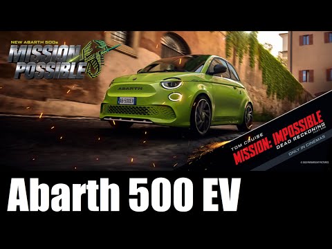 新型 EVアバルト 500e【映像集】ミッションインポッシブル 映画予告 CM ミキ・ビアシオン他