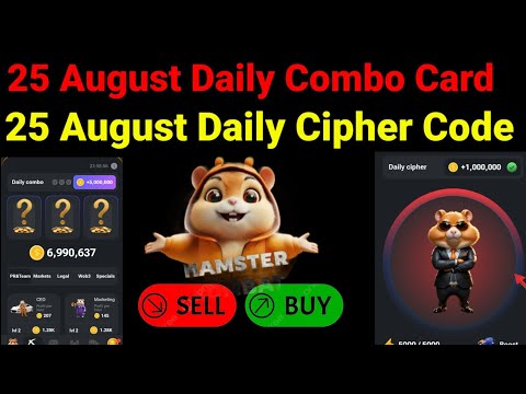 25  26 August  daily combo card | #dailycombocard