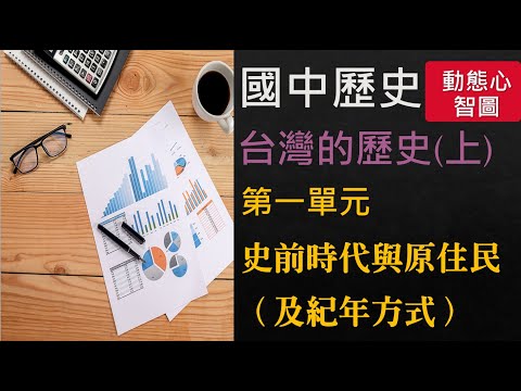 國一(上)社會→歷史科★台灣的歷史(上)★第一單元 史前時代與原住民(及紀年方式)★複習★背誦★記憶【動態心智圖】