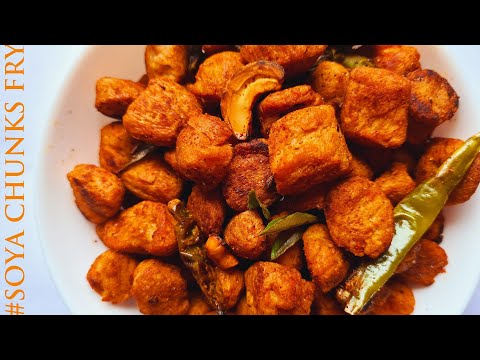 Meal Maker Fry / Soya Chunks Fry