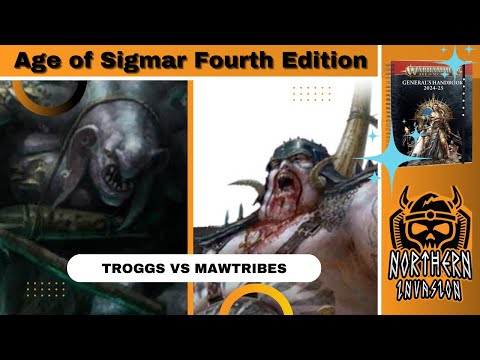 AoS4 Ogor Mawtribes Vs Gloomspite Gitz Troggs (2000pts): Age of Sigmar Battle Report