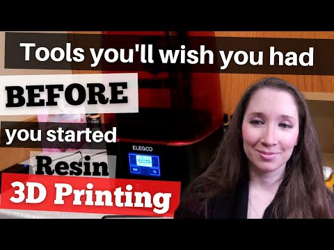 3D Resin Printing for Beginners - Common & Uncommon Tools You Need