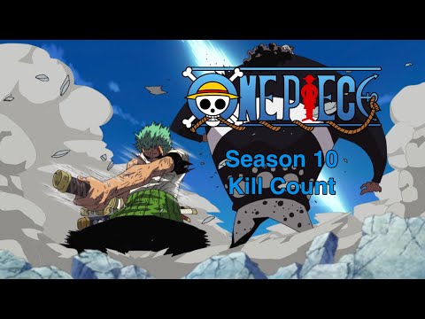 One Piece Season 10: Thriller Bark (2008) Kill Count