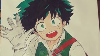 Izuku midoriya fanart | My hero academia | #shorts #anime #art