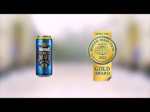 Kloud Draft (Can 50cl) - Gold Quality Award 2022 from Monde Selection