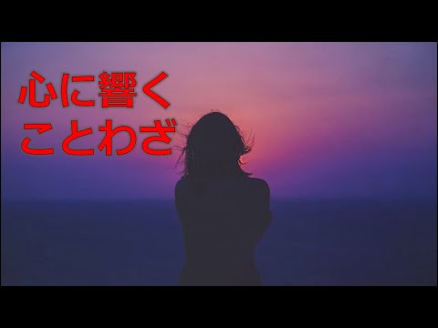 【ことわざ】心に響くことわざ