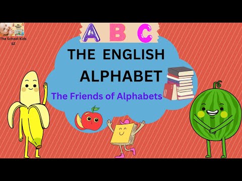 Alphabet for Kids/ ABC for Kids/ Alphabet in English/ English Words/ How to Pronounce Alphabet