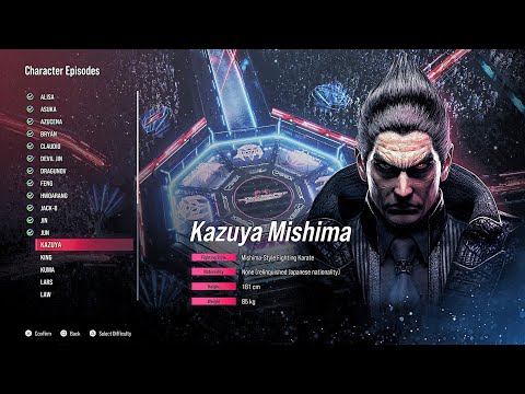 Tekken 8 | Kazuya Character Episode [PS5]