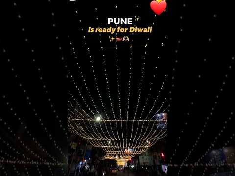 pune is ready for diwali #diwali #diwalispecial #diwalivibes #diwalidecoration #viral #youtube #pune