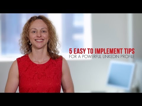 LinkedIn First Impressions - 5 easy tips for a powerful profile