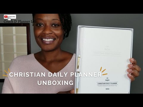 Christian Planner Unboxing