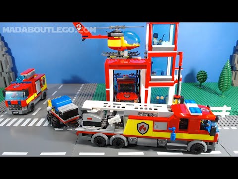 LEGO City Fire and Police sets 2022