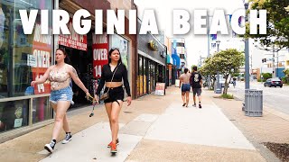 Virginia Beach Ocean Drive and Boardwalk Tour 4K (May 2023)