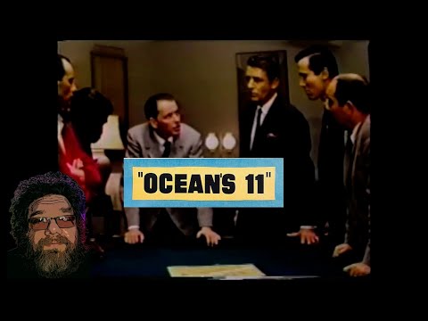 "Oceans 11" 1960 the rat pack is the definition of cool. This is one cool movie! One for the ages!