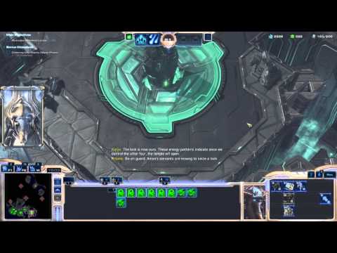 Starcraft 2 - Legacy of the Void - Mission 9 - TEMPLE OF UNIFICATION - Brutal