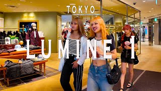 Lumine 1 4K Walking Tour (Tokyo Japan)- Tour with Captions & Immersive Sound,ルミネ1