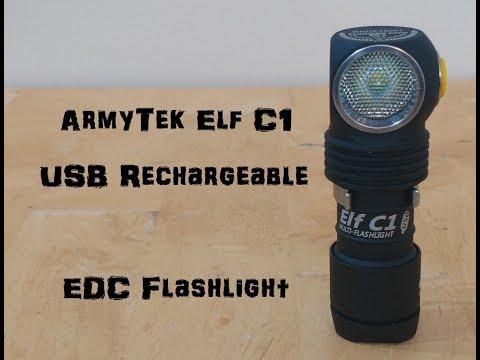 Armytek Elf C1 - EDC Well Worth the $$$