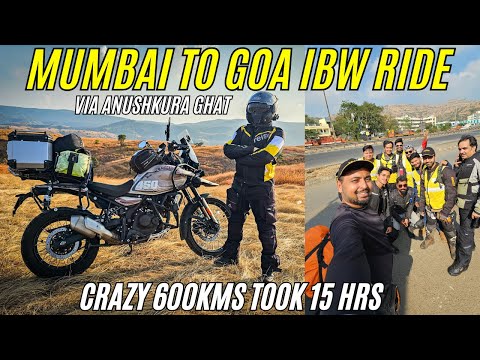 MOST AWAITED RIDE BEGINS | MUMBAI TO GOA ON HIMALAYAN 450 For IBW 2024 With SUBSCRIBERS 🔥