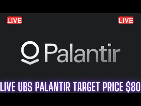 #美股開市直播LIVE UBS Palantir Target Price $80 大家記得訂閱畀個Like加入會員謝謝