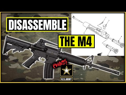 How to take apart and put together an M4