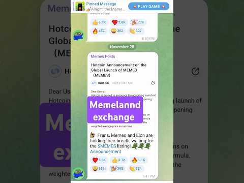 🥳Memeland Airdrop Withdrawal | Memeland Free Ton Transaction 🥳 | Memeland New Updat