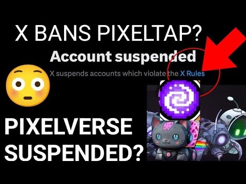 PixelTap suspended by x? 😳 What happened?