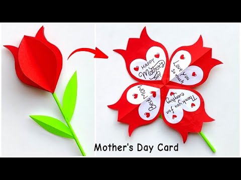 Easy and beautiful card for Mother's day 2024 / Mother's day greeting card handmade