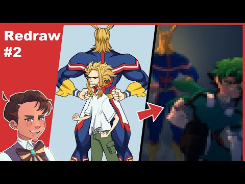 [ANIME SPEEDPAINT] Redrawing My Old Art 2 – Boku no Hero Academia