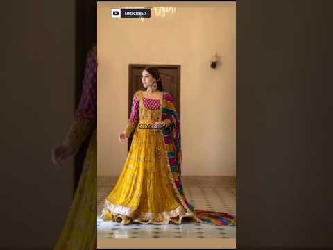 Trendy Haldi Design//Mehndi Dress Design Ideas //2024