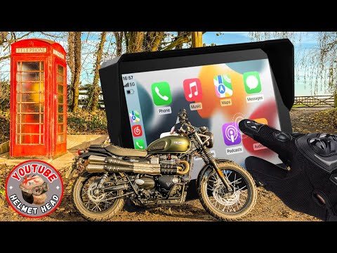 Best Budget Motorcycle Smart Screen | 7" Display | CarPlay | MotorTablet Pro By CarTablet Review