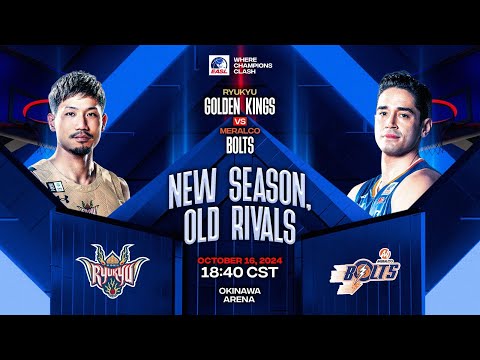 Rivalry Restored: Meralco Bolts vs Ryukyu Golden Kings on October 16, 2024