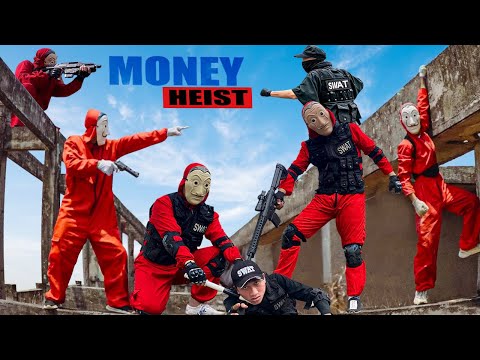 PARKOUR VS MONEY HEIST! 6 | Bad guys can't escape when chased and surrounded by police | Epic POV