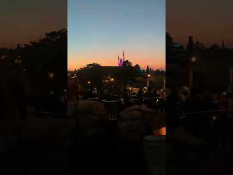 【4K】Sunset. Tokyo Disney Land -東京ディズニーランドの夕焼け-