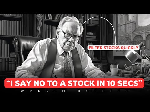 "It takes just 10 Secs to Analyze a Business" - Warren Buffett | Stocks | Investment | Stock Market