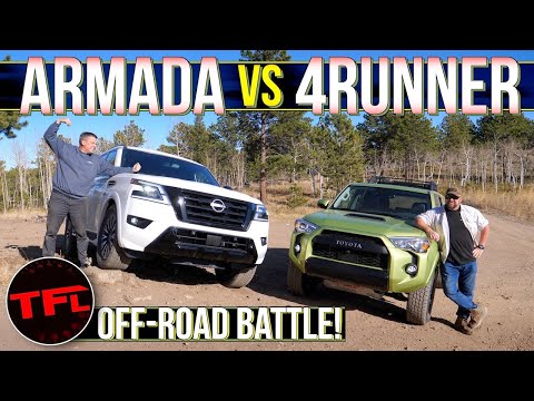 Both The Toyota 4Runner & Nissan Armada Are Off-Road LEGENDS — And This Proves It!