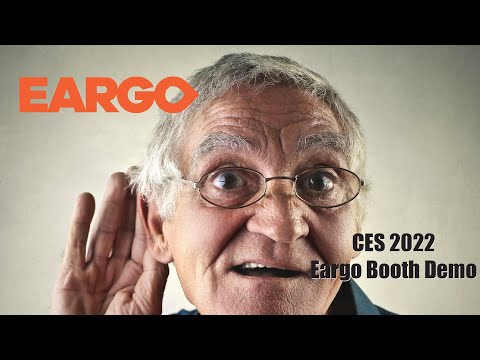 CES 2022 Eargo Booth Demonstration