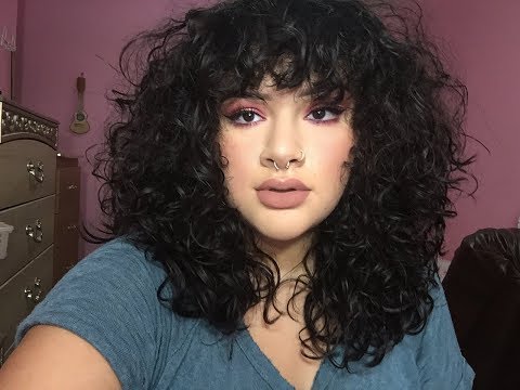 HOW TO CUT CURLY BANGS + Q & A