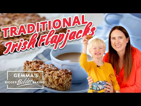 Traditional Irish Oat Flapjacks Recipe