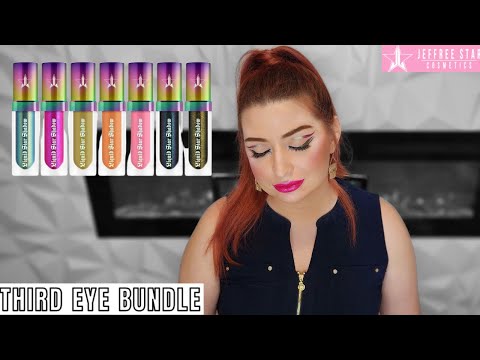 Jeffree Star Cosmetics Third Eye Bundle Review - Liquid Star Shadows Editorial Look