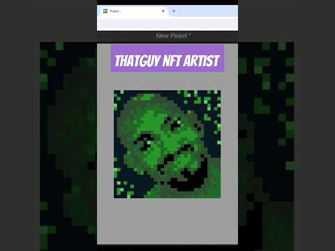 I Don't Even See The Code All I See Is Blonde, Brunette, Tate... #artist #pixelart #nft #art #Tate