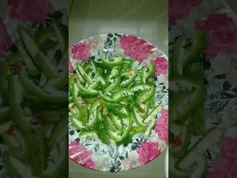 பாகற்காய் சில்லி#veg#how #shortsfeed#healthysnaks#teatimesnacks#pavakkaifry#trending#viralvideo